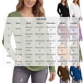 thumbnail image 3 of Wlynlyn Long Sleeve Tops for Women Casual V Neck Loose Fitted Solid Color Textured Knitted Basic Pullover Sweater Shirts(X-Large,White), 3 of 7