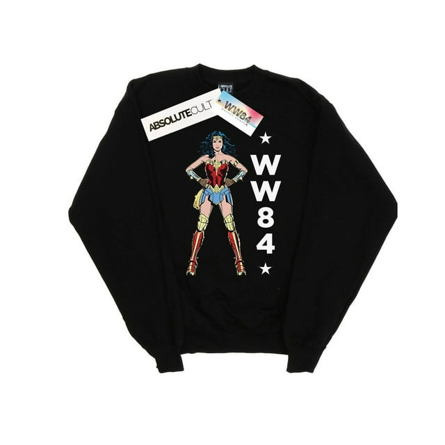 DC Comics Chandail en Molleton Logo Debout Wonder Woman 84 pour Filles