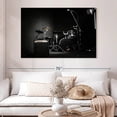 thumbnail image 2 of Elephant Stock Dark Musical Instruments Wall Art - Horizontal Canvas Wall Art - Living Room Wall Decor - Music Canvas - Black And Gray Decor - 51" x 34", 2 of 8