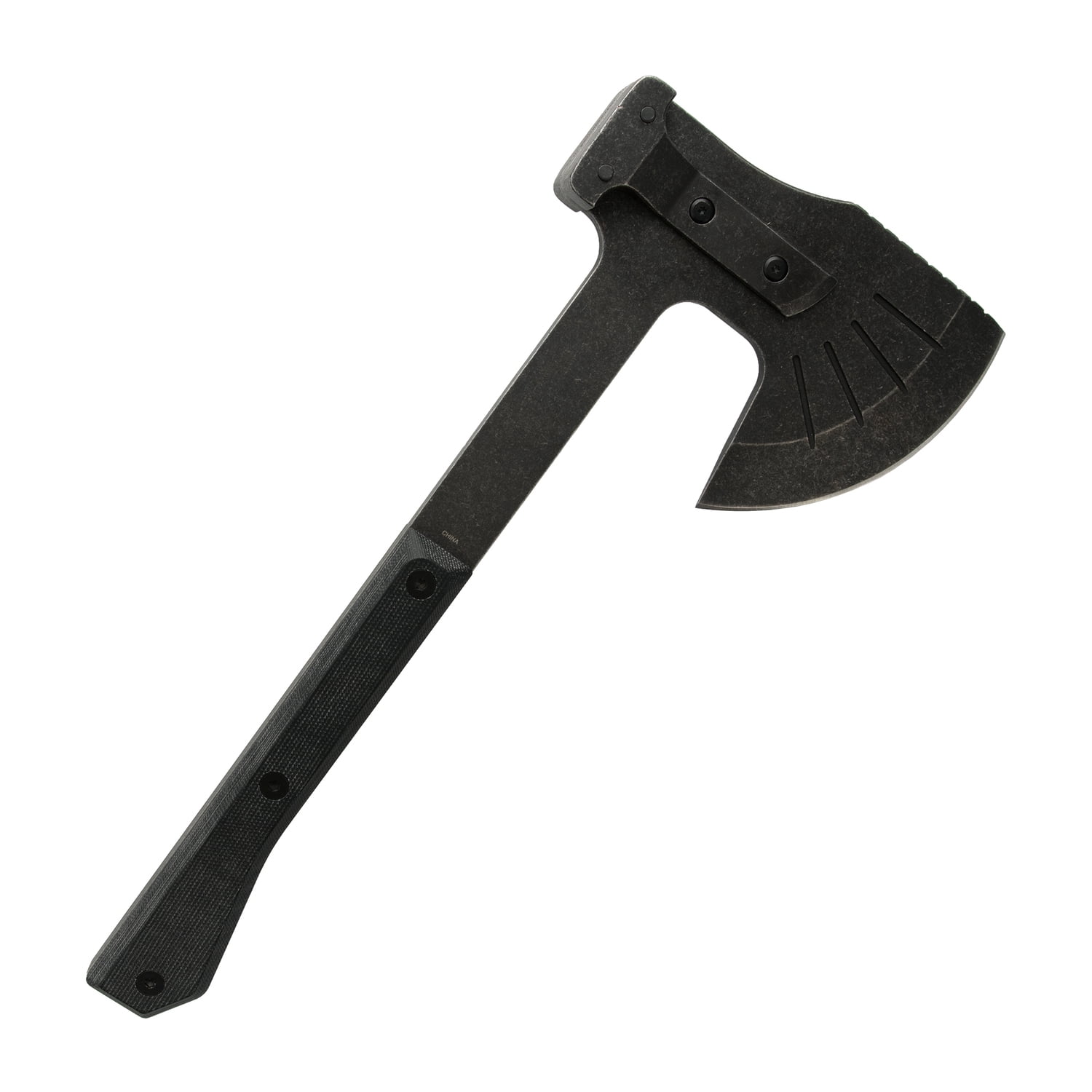 SOG Tactical Bushcraft Hatchet with 4.24-In. Steel Cutting Head and Nylon Blade Cover, SOG-32-50-02-43