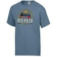 thumbnail image 2 of Men's ComfortWash Blue Texas Longhorns vs. Oklahoma Sooners Red River Rivalry Battle For The Golden Hat Matchup T-Shirt, 2 of 3