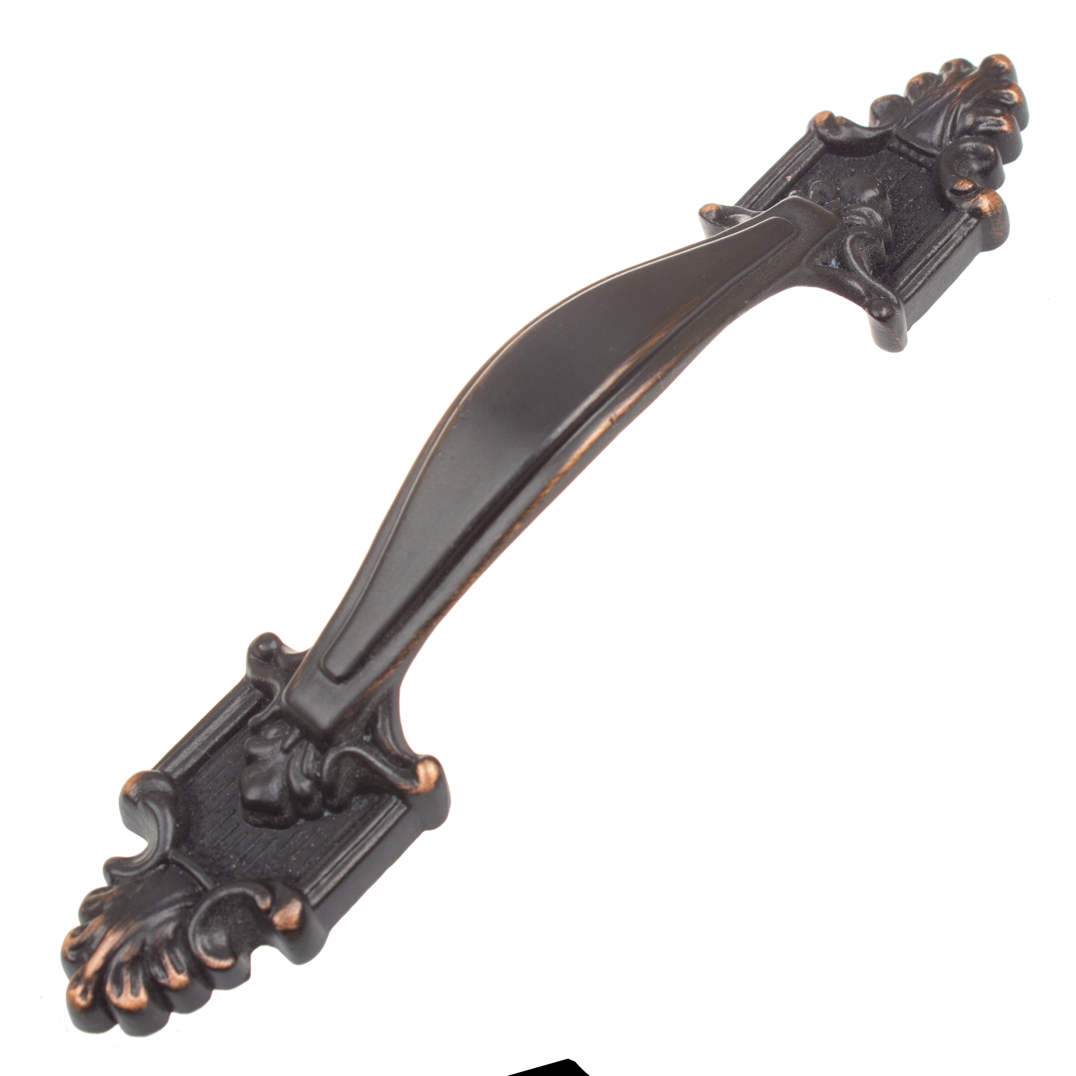 GlideRite 3.50 in. Center Rustic Pull, Oil Rubbed Bronze