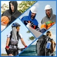thumbnail image 6 of Cooling Hoodie Towels, Instant Cooling Towels for Neck and Face, UPF 50 Sun Protection, Ice Towel for Hot Weather, Head Towel for Sports, Camping, Cycling & More Activities, 6 of 11