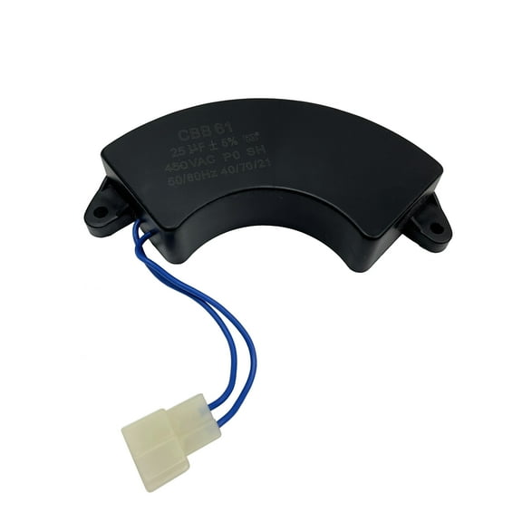 Generator Capacitor & Plug 450V.AC 25uF 50/60Hz 5-8KW CBB61 SH DB 25/70/21 PO