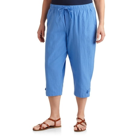 plus size capris walmart
