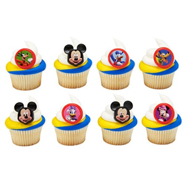 Mickey Mouse Mid Cupcake Topper