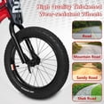 thumbnail image 5 of Akaber Electric Dirt Bike for 6-12 Years, 24V Electric Bike with 250W Brushless Motor 15.5MPH, 16" Inflatable Tires, Detachable Battery, 5 of 7