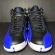thumbnail image 3 of Ni - ke New Size 8.5 Womens Ni - ke Air Jordan 12 Retro Shoes Black Hyper Royal AO6068-004, 3 of 5