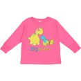 thumbnail image 3 of Inktastic Big Dinosaur Sister Girls Long Sleeve Toddler T-Shirt, 3 of 5