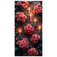 thumbnail image 3 of Valentine's Day Heart Love Backdrop Banner Romantic Flower Design Wedding Photo Props Party Decorations Background Event Display, 3 of 4