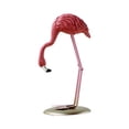 thumbnail image 4 of Estatua de flamenco, adorno decorativo artesanal creativo rosa, arte de mesa coleccionable para sala de estar, Hotel, dormitorio, oficina y escritorio Cabeza abajo, 4 of 8