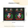 thumbnail image 3 of Coat Of Arms Of The Dominican Republic Flags 3 X 5 Foot Printed Bright And Vivid Colors Flag With Two Grommets, 3 of 7