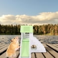 thumbnail image 4 of Miangastore Hamster Hideout House Light Green PVC 1 Set 6.48X6.48X6.68in, 4 of 9