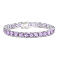 thumbnail image 3 of Ross-Simons 20.00 ct. t.w. Amethyst Tennis Bracelet in Sterling Silver, Women's, Adult, 3 of 5