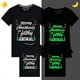 thumbnail image 1 of Camisetas de Navidad a juego para la familia, sudadera luminosa brillante con cuernos de árbol de Navidad, 1 of 3