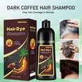 thumbnail image 2 of Dark Coffee Hair Dye, Hair Dye Shampoo for Women & Men, Color Shampoo Hair Dye, Shampoo Para Pintar El Cabello 16.9 Fl Oz, Safe and Natural Champu Para Canas (Dark Coffee), 2 of 6
