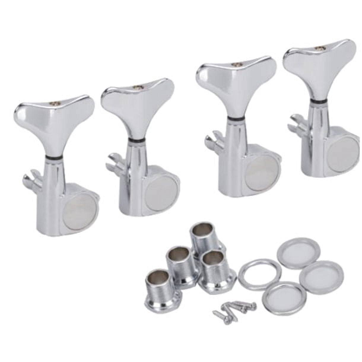 WHAMVOX Bass Tuners with Durable Zinc Alloy Material Silver Color Essential Accessories for Bass Use