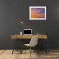 thumbnail image 3 of Grayscale 24x19 White Modern Wood Framed Museum Art Print Titled - Sunset IV, 3 of 4