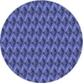 thumbnail image 1 of Ahgly Company Tapis Rond Lavable en Machine Intérieur Transitionnel Bleu Ardoise Clair, 7 Pieds Rond, 1 of 7