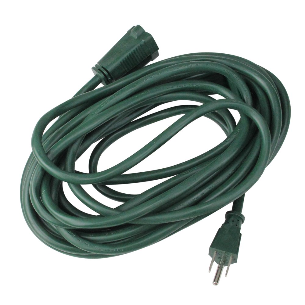25' Stanley Green Outdoor Grounded Extension Cord
