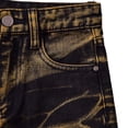 thumbnail image 3 of LIIPEE Boy Child Ripped Jeans Pants Summer Fall Slim Fit Stretch Button Distressed Denim Trousers Streetpants With Pockets Youth Fashion Vacations Pants,Blue,5-6 Years, 3 of 7