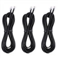 thumbnail image 1 of 3X RJ11 6P4C Cuerda Cable De Telefono Modem ADSL 5 Metros, 1 of 5