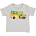 thumbnail image 3 of Inktastic Back to School Bus with Dinosaurs Boys or Girls Toddler T-Shirt, 3 of 5