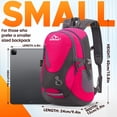 thumbnail image 4 of Mochila de senderismo Sunhiker ligera de 20L para mujer y hombre, 4 of 7