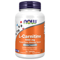 thumbnail image 1 of Carnitina Now L-Carnitina 1000 mg 50 Tabletas, 1 of 2