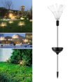 thumbnail image 3 of 120/150LED luz solar al aire libre hierba globo impermeable Flash cadena luces césped 120LED Blanco cálido Sharpla Luces de camino, 3 of 8