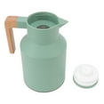 thumbnail image 2 of 1L Large Capacity Coffee  with Wide Beech Wood Handle, 12h Thermal Insulation, Detachable Design for Easy Cleaning, 2 of 8