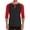 1 Black, variant on Bazeneo Mens Henley Shirts 3/4 Sleeve Gym Tshirts Regular Fit Button Up T-shirt Colour Block Sports Tops for Men Breathable Athletic Wear Smart Casual Running Clothing M-3XL