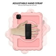 thumbnail image 6 of Allytech iPad Air 5 4 10.9 Case 2022/2020, Heavy Duty Shockproof Kids Case with Pencil Holder Hand Strap Kickstand Shoulder Strap for Apple iPad Air 5th 4th Generation 10.9 Inch -Rosegold, 6 of 6