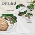 thumbnail image 3 of St. Patrick's Day Pillow Covers 24"x36", Spring Shamrock Leaf Gold Love Lucky Green Soft Brushed Microfiber Breathable Throw Pillow Covers, Decorative Pillowcase with Zipper for Couch Sofa Bedroom, 3 of 9