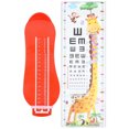 thumbnail image 1 of Foot Measurement Device Children Shoes Measurer 0-15 Year Old Kids Shoe Sizer, 1 of 9