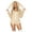 Beige, variant on Leg Avenue Women's Sexy Pink Cuddle Bunny Costume