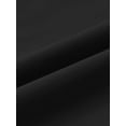 thumbnail image 5 of Bermudas para mujer, pantalones cortos hasta la rodilla, cintura baja, cordón en la cintura, bolsillo con solapa, pantalones cortos, moda 2023, cordón negro, grande, 5 of 5