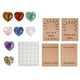 thumbnail image 1 of Tarjeta de felicitación del día de San Valentín, piedras en forma de corazón para niños, regalos del Día de San Valentín para la escuela, aula, hogar,, 1 of 9