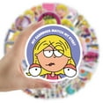 thumbnail image 2 of 100Pcs Lizzie McGuire Stickers for Kids Gifts Water Bottle Cup Laptop Guitar Car Bike Skateboard Luggage Box Waterproof, 2 of 5