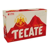 Tecate Original Mexican Lager Beer, 24 pack, 12 fl oz Cans