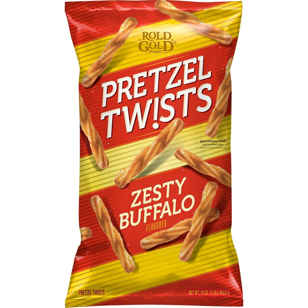 Rold Gold Pretzels Recipe No. 4, Zesty Buffalo Flavored Pretzel Twists