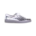 thumbnail image 4 of Womens MICHAEL Michael Kors Frankie Fashion Sneakers, Silver, 4 of 5