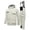 White@GC@, variant on CONZONE Mens 2 Peice Skiing Suit Thermal Snowsuit for Men Solid Color Windproof Jacket Jumpsuit Warm Fall Winter Ski Outfits