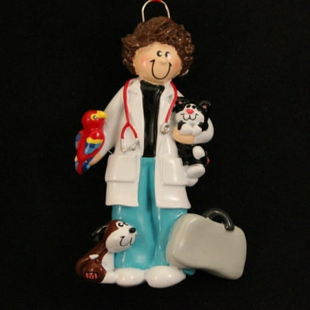 Veterinarian Woman With Dog Cat And Bird Vet Christmas Ornament Tree Veterinarian Woman with Dog Cat and Bird Vet Christmas Ornament Tree Decoration, Rudolph and Me - Veterinarian Woman With Dog Cat And Bird Vet Christmas Ornament Tree