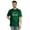 Green, variant on Men's Graphic Printed Promoted To Daddy Tshirt Crew Neck Tee For First Time Daddy