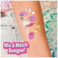 thumbnail image 5 of Cool Maker, Shimmer Me Body Art with 4 Metallic Foils and 180 Designs, 5 of 10