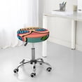 thumbnail image 7 of Hirioo Hello Summer for Round Bar Stool Seat Covers Washable Stool Cushion Slipcover Elastic Bar Chair Covers for 12-14 Inch Chair-13 inch, 7 of 7