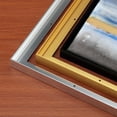 thumbnail image 7 of Creative Mark Illusions Metal Floating Frame Kit Pairs for Canvas - Silver, Two 16" Sides - Metal Frame Kit for 1-5/8 inch Deep Canvases - For Gallery Wall, Art Panels, Modern Décor, 7 of 7