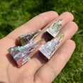 thumbnail image 4 of Bismuth Crystal Cluster｜Natural Iridescent Desk Decor｜Meditation Focus Stone｜Geology Gift for Collectors | Science Decor & Spiritual Energy Stone, 4 of 6