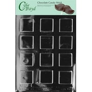 life of party molds ao065 plain square mints chocolate candy mold with cybrtrayd chocolate molding instructions
